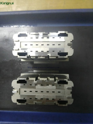 Complex Connector Mold Parts , Cavity High Precision Mold Inserts Parts 2pcs