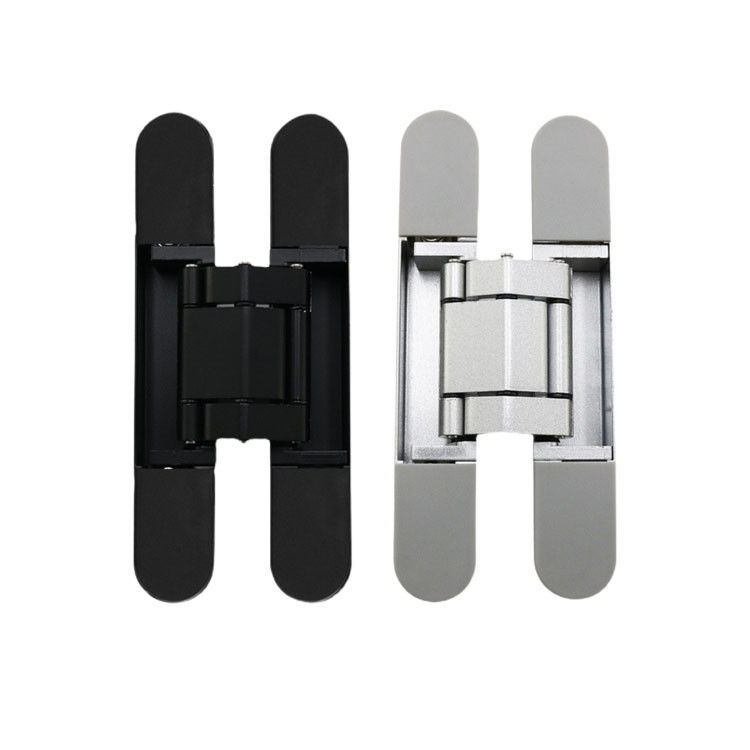 Three Dimensional Adjustable Stainless Steel Door Hinges Invisible Door 180 Degree Hinge H-Mute